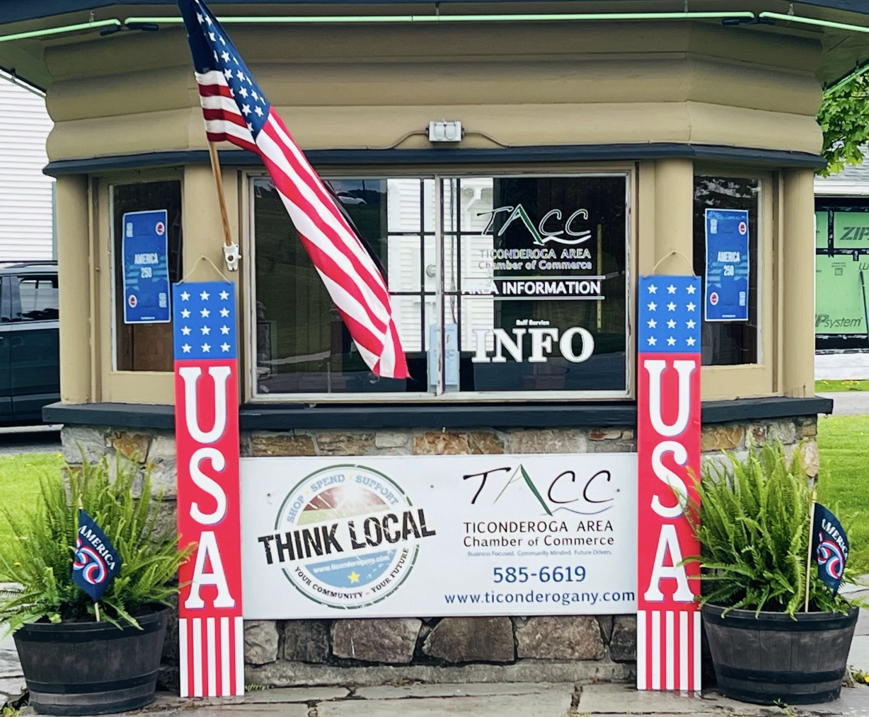 tacc usa sign